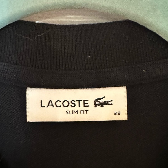 Black slim fit Lacoste dress - Picture 3 of 5